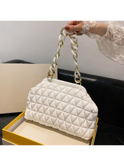 Puffa Quilted Chain Bag