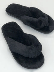 Furry Slide Slippers