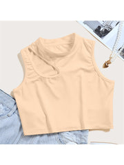 Swayed Crop Top