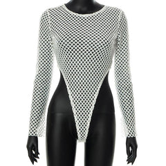 Net Stretch Bodysuit