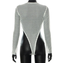 Net Stretch Bodysuit