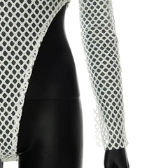 Net Stretch Bodysuit