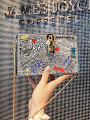 Doodle Clutch Bag