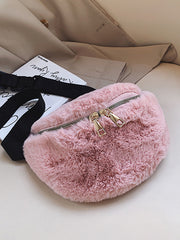 Michelle Faux Fur Bum Bag