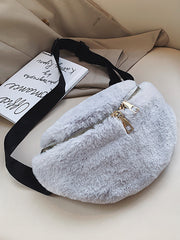 Michelle Faux Fur Bum Bag