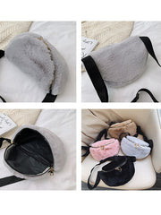 Michelle Faux Fur Bum Bag