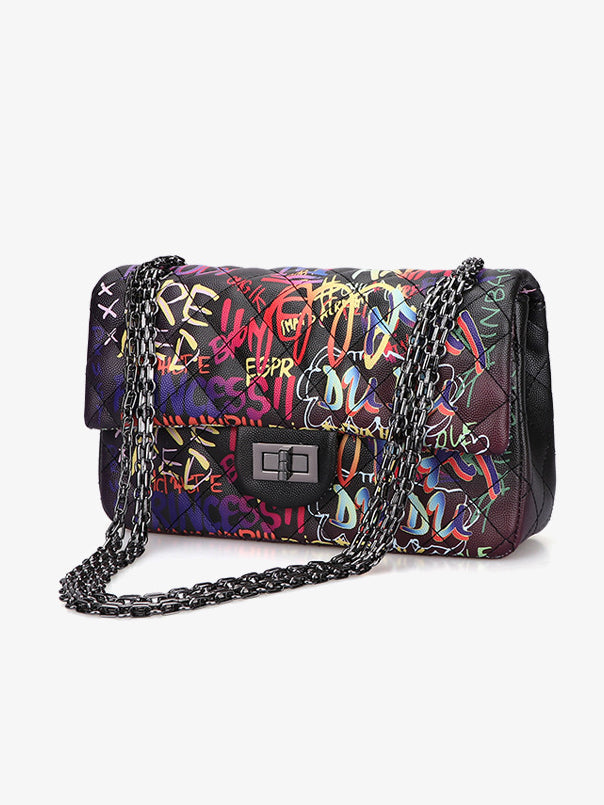 Colorful Graffiti Bag