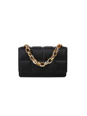 Chain Grid Handbag