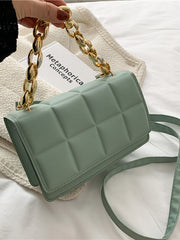 Chain Grid Handbag