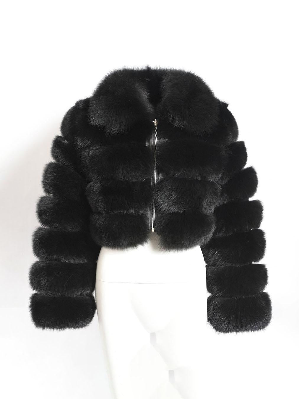 Collar Faux Fur Bubble Coat – Outfit Made