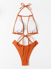 Crossed Hoop Bikini