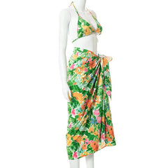 Floria Wrap & Bikini Set