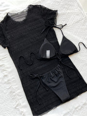 Tess Mesh Dress Bikini Set