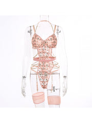 Pinkie Petal Lacey Set