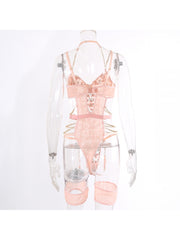 Pinkie Petal Lacey Set