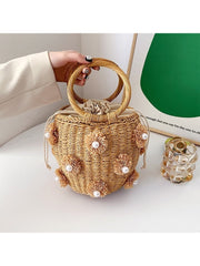 Pearl Basket Bag