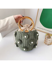 Pearl Basket Bag