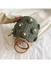 Pearl Basket Bag