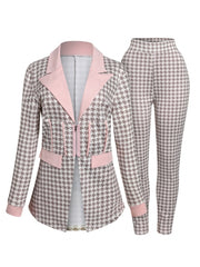 Houndstooth Suited Set