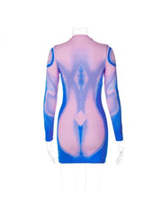 Nude Me Violet Mini Dress