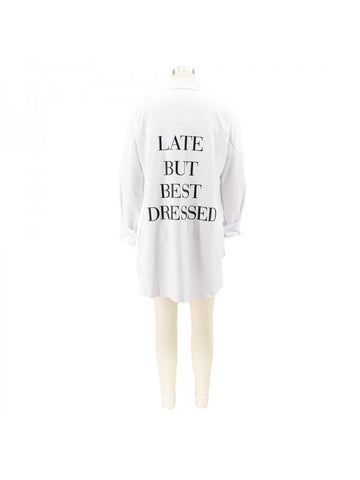 Late But Best Dressed Blouse Dress