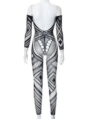 Sia Meshed Jumpsuit