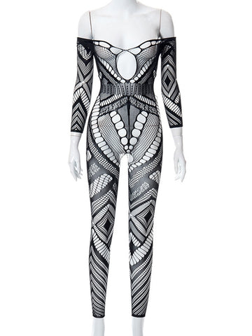 Sia Meshed Jumpsuit