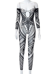 Sia Meshed Jumpsuit