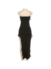 Frillie Split Dress