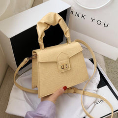 Scruch Handle Handbag