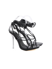 Vee Wrap Heels