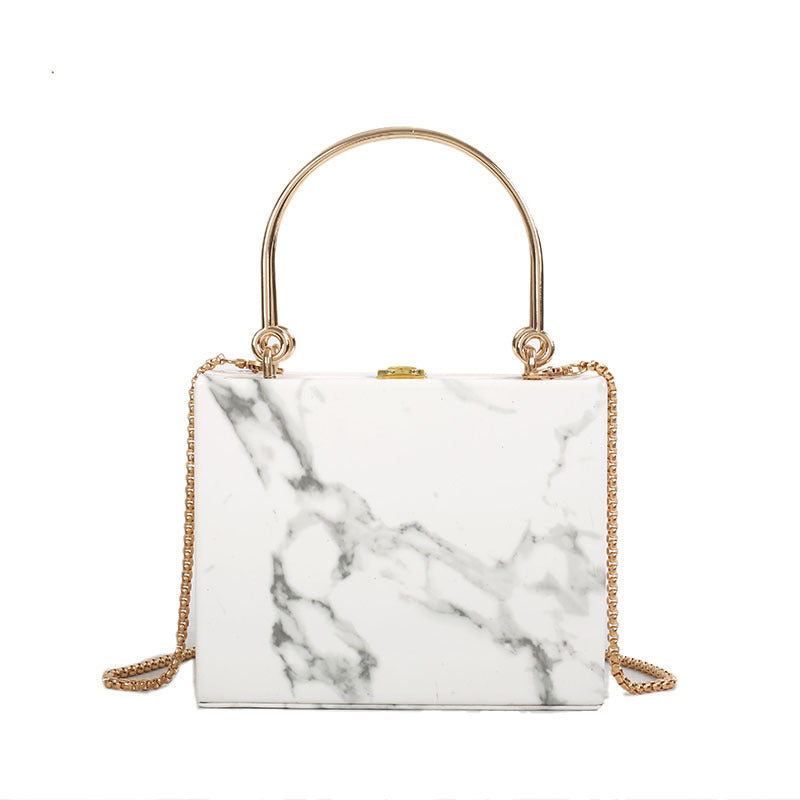 Marble Clutch Handbag