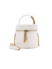 Michelle Qulited Bucket Bag