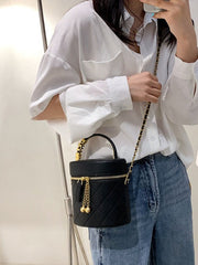 Michelle Qulited Bucket Bag