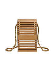 Belle Bamboo Basket Bag