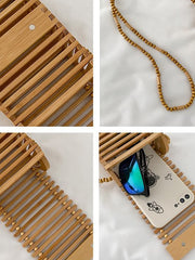 Belle Bamboo Basket Bag