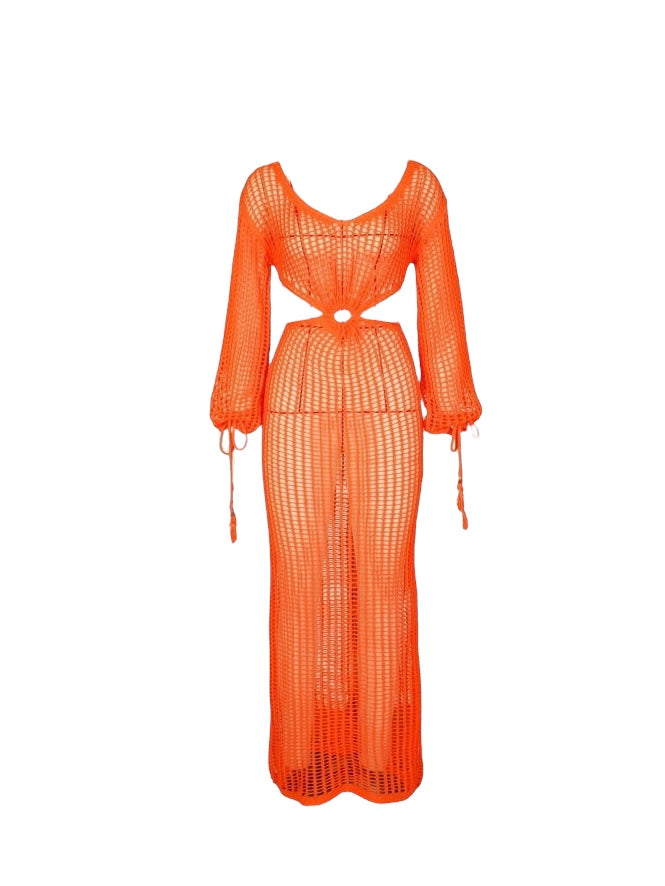 Netted Beach Dress – Outfit Made