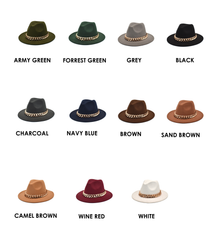 Chained Fedora Hat